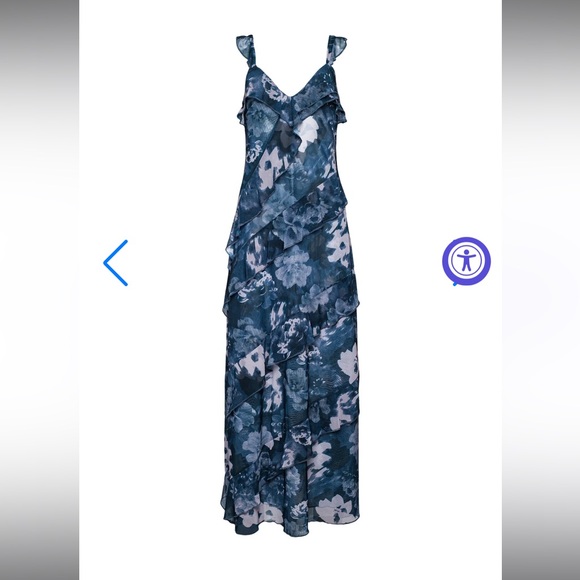 Skatie Dresses & Skirts - Floral Blue Dress